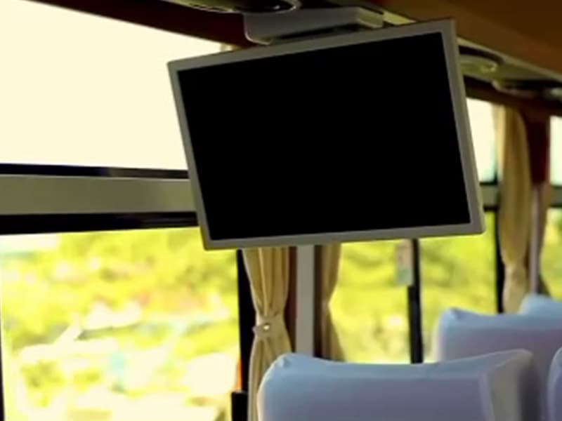 Onboard Entertainment in Jader Luxury Coach buses