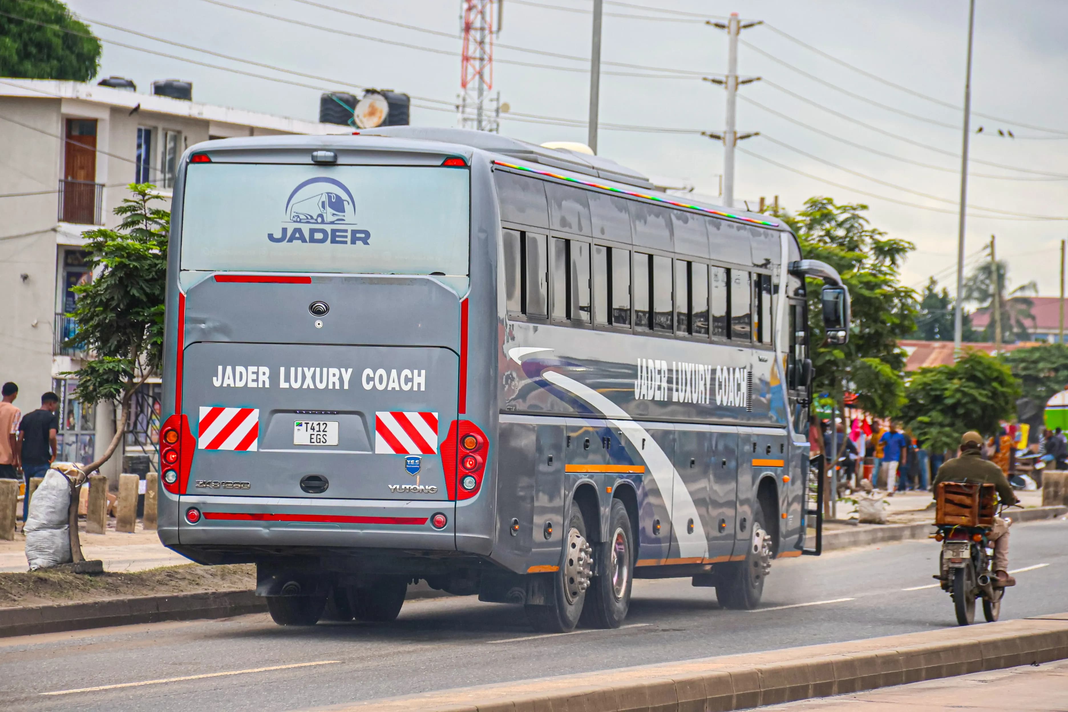 Coach on Road